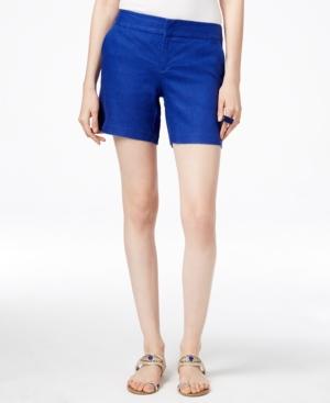 Inc International Concepts Linen Shorts, Only At Macy's