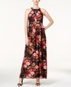 Nine West Floral-print Maxi Dress