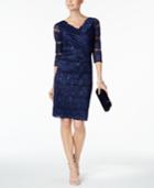 Jessica Howard Sequin-lace Sheath Dress