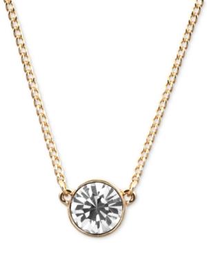 Givenchy Necklace, Swarovski Element Pendant, 16 + 2 Extender