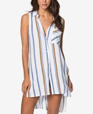 O'neill Juniors' Maryana Striped Tunic Shirt