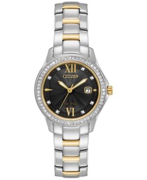 Citizen Women's Silhouette Two-tone Stainless Steel Bracelet Watch 30mm Fe1144-85e, A Macy's Exclusive Style