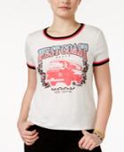 Rebellious One Juniors' West Coast Ringer T-shirt