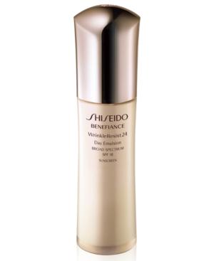 Shiseido Benefiance Wrinkleresist24 Day Emulsion Spf 18, 2.5 Oz