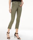 Inc International Concepts Curvy-fit Step-hem Skinny Jeans, Created For Macy's