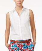 Tommy Hilfiger Embroidered Sleeveless Shirt