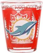 Hunter Manufacturing Miami Dolphins 3d Wrap Collector Glass