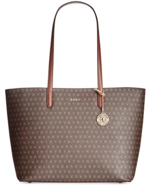 Dkny Bryant Large Signature Tote, Created For Macy's