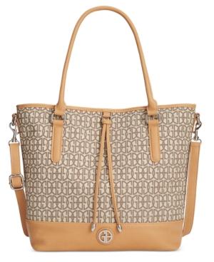 Giani Bernini Annabelle Signature Magnetic Snap Tote, Only At Macy's