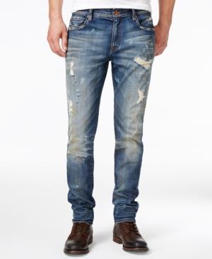William Rast Men's Slim-fit Distressed Hollywood Jeans