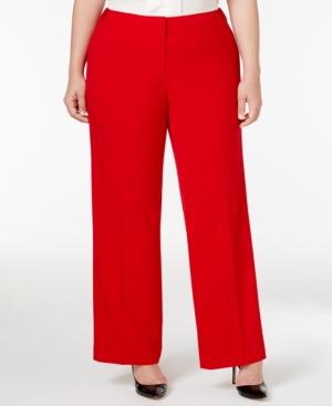 Calvin Klein Plus Size Wide-leg Pants