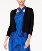 Thalia Sodi Chiffon-back Open-front Cardigan, Created For Macy's