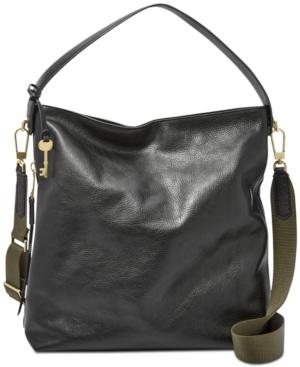 Fossil Maya Pebble Leather Hobo