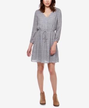 Lucky Brand Chiffon Drawstring-waist Dress