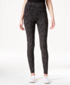 Style & Co. Tummy-control Printed Active Leggings, Only At Macy's