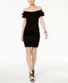 Guess Off-the-shoulder Bodycon Dress