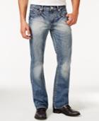 Inc International Concepts Lormer Boot-cut Bleach Wash Jeans, Only At Macy's