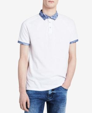 Calvin Klein Jeans Men's Contrast Trim Polo