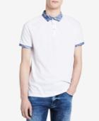 Calvin Klein Jeans Men's Contrast Trim Polo