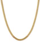 Curb Link 22 Chain Necklace In 14k Gold