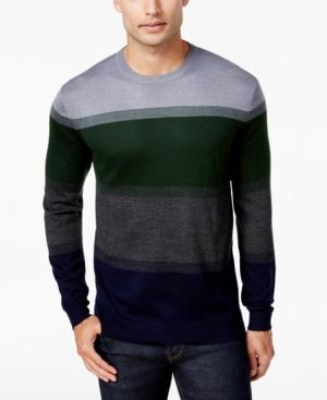 Club Room Men's Colorblocked Sweater, Created For Macy's