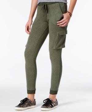 Hippie Rose Juniors' Cozy Cargo Jogger Pants