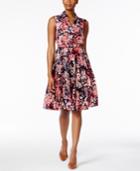 Charter Club Petite Floral-print Shirtdress, Only At Macy's
