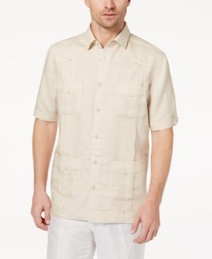 Tasso Elba Men's Guayabera Shirt, Created For Macy's