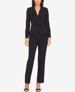 Tahari Asl Ruffled Pantsuit