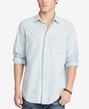 Polo Ralph Lauren Men's Indigo Chambray Workshirt