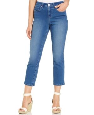 Style & Co. Bling-pocket Tummy-control Capri Pants