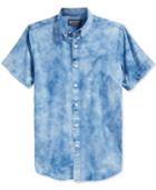 American Rag Men's Tie-dye Denim Shirt, Only At Macy's