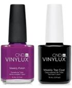 Creative Nail Design Vinylux Tango Passion Nail Polish & Top Coat (two Items), 0.5-oz, From Purebeauty Salon & Spa