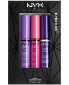 Nyx Professional Makeup 3-pc. Butter Gloss Set - Sugar Plum, Strawberry & Gelato
