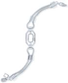 Ivanka Trump Silver-tone Geometric Chain Bracelet