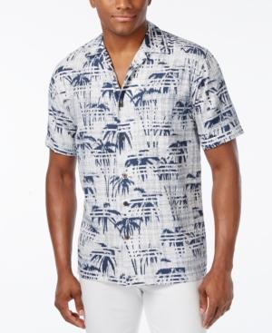 Newport Blue Men's Palm Line Shirt