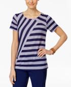 G.h. Bass & Co. Mixed-stripe Top