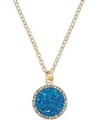 Kate Spade New York 12k Gold-plated Glitter Pave Pendant Necklace