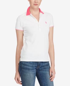 Polo Ralph Lauren Pink Pony Slim-fit Polo Shirt