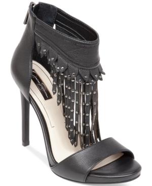 Jessica Simpson Reiko Studded Fringe Platform Sandals Women's Shoes