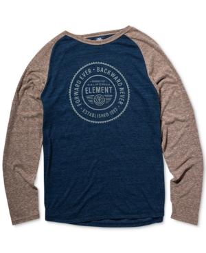 Element Men's Long-sleeve Graphic-print T-shirt