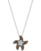 Le Vian Chocolatier Diamond Starfish Pendant Necklace (3/8 Ct. T.w.) In 14k White Gold