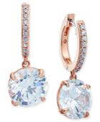 Kate Spade New York Crystal And Pave Drop Earrings