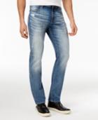 William Rast Men's Hixson Straight-fit Ripped Jeans