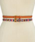 Inc International Concepts Striped 2-for-1 Belt, Only At Macy's