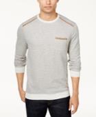 Tasso Elba Men's Stripe Pocket T-shirt, Created For Macy's