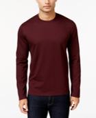 Alfani Men's Printed Long-sleeve T-shirt, Only At Macy's, Regular Fit, Only At Macy's