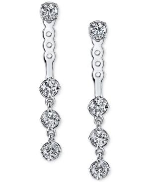 Sirena Diamond Adjustable Drop Earrings (3/4 Ct. T.w.) In 14k White Gold
