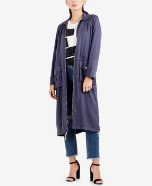 True Religion Camo-print Trench Coat