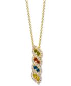 Le Vian Exotics Diamond Color Pendant Necklace (3/8 Ct. T.w.) In 14k Gold